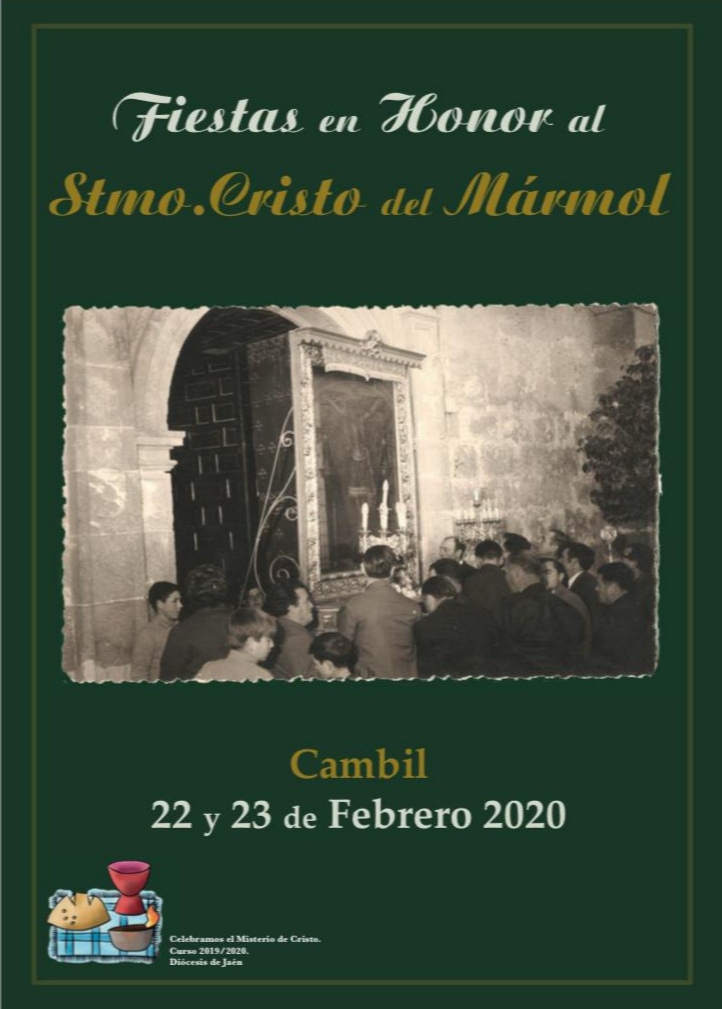 Fiestas patronales en honor del Santo Cristo del Mármol 2020 Cambil